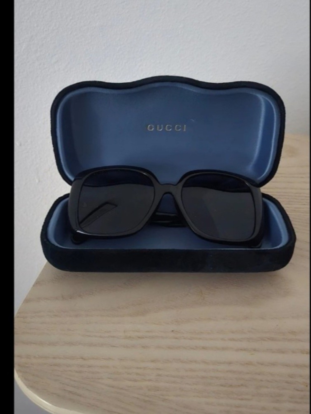 Gucci Women's Black Square Frame Glasses